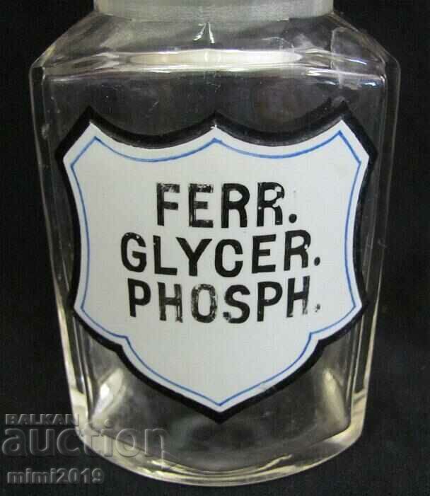 Auction 19th Century Medical Apothecary Glass Bottle Auction 19th Century Medical Apothecary Glass Bottle