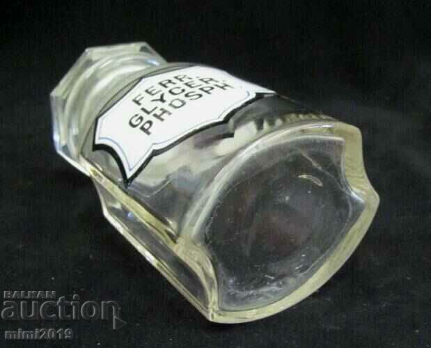 19th Century Medical Apothecary Glass Bottle - 7 19th Century Medical Apothecary Glass Bottle - 7