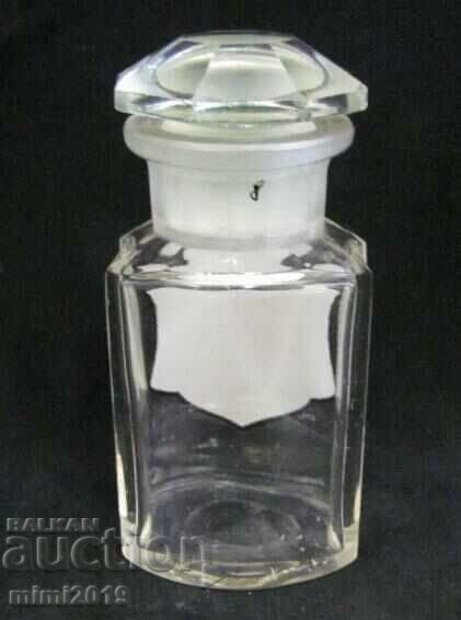 Livrarea Sticla de sticlă de farmacie medicală din secolul al XIX-lea Livrarea Sticla de sticlă de farmacie medicală din secolul al XIX-lea