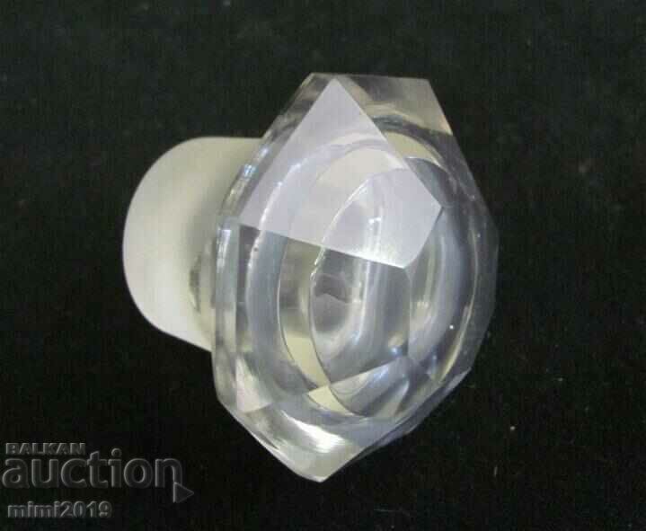 Παράδοση Γυάλινη φιάλη ιατρικής φαρμακοποιίας του 19ου αιώνα