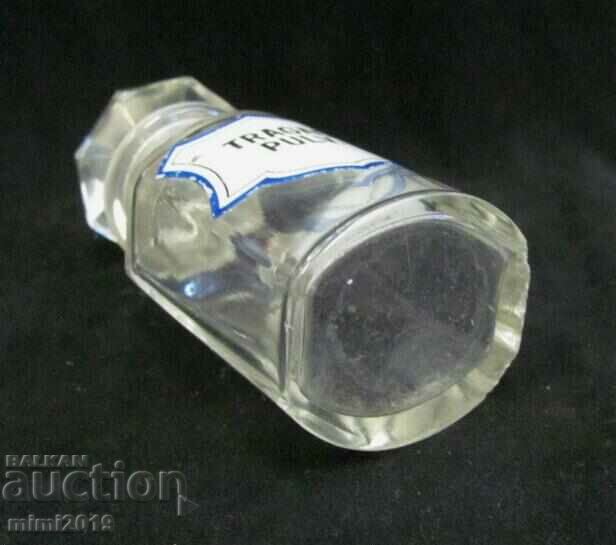 Γυάλινη φιάλη ιατρικής φαρμακοποιίας του 19ου αιώνα - 7