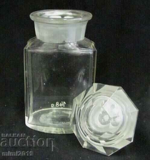 19th Century Medical Apothecary Glass Bottle - 6 19th Century Medical Apothecary Glass Bottle - 6