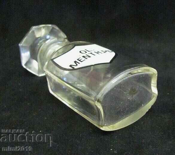 Γυάλινη φιάλη ιατρικής φαρμακοποιίας του 19ου αιώνα - 7