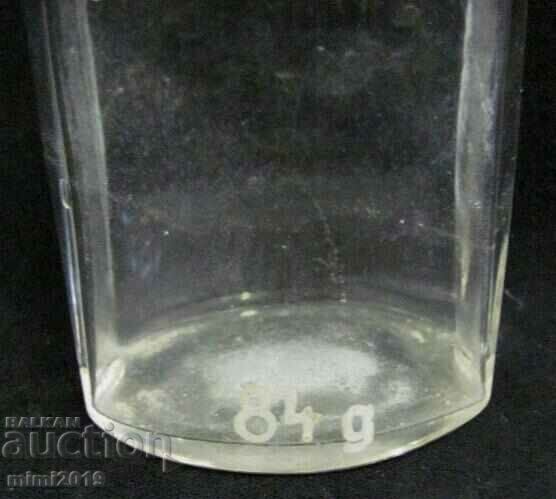 Γυάλινη φιάλη ιατρικής φαρμακοποιίας του 19ου αιώνα - 6