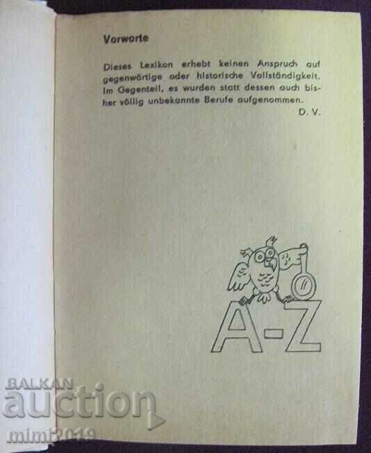 Auction 1981 Vintich Humorous Lexicon Berlin Germany Auction 1981 Vintich Humorous Lexicon Berlin Germany