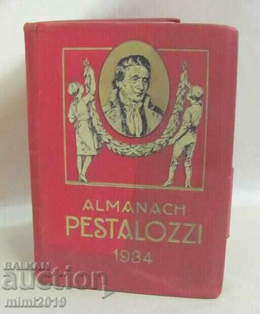 1934 Carte-Calendar-Almanah Elveția