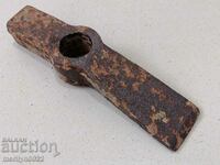 Old mason's hammer, axe, axe, flail, tokmak, crowbar