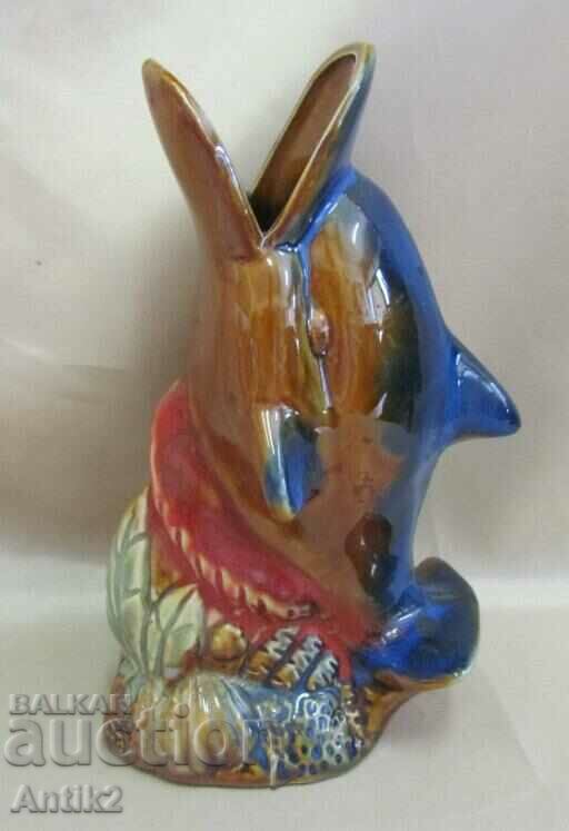 Vintich Porcelain Figure - Dolphin with price 35.00 BGN | € 17.90 Vintich Porcelain Figure - Dolphin with price 35.00 BGN | € 17.90