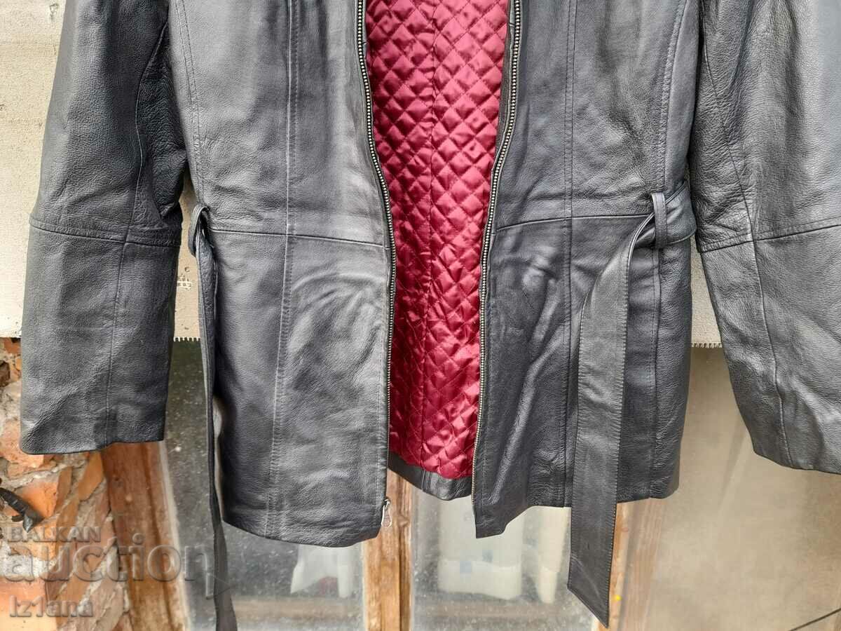 Auction Female leather jacket Auction Female leather jacket