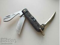 Old Belgian military knife - pocket knife