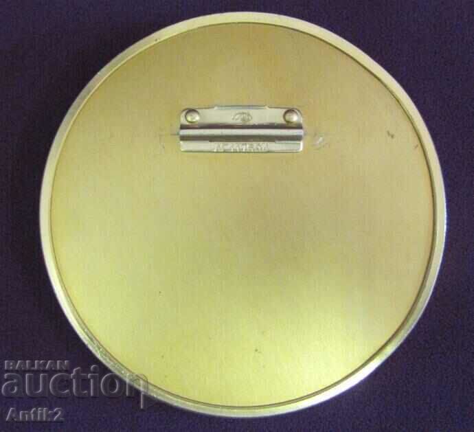 Vintich Bronze Author's Bas-Relief of Lenin USSR - 5