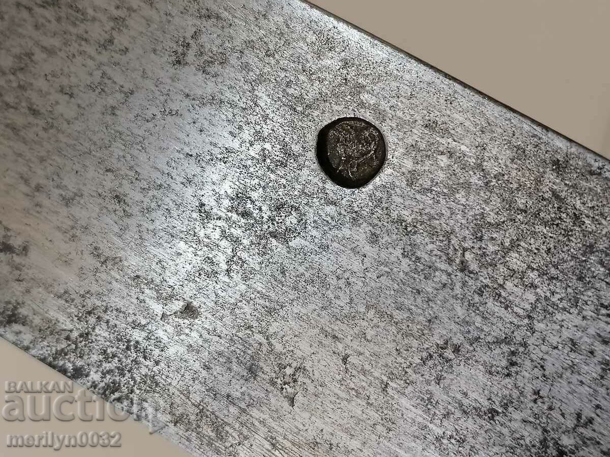 Доставка на Боен ятаган с печат чирени слонова кост каракулак нож сабя