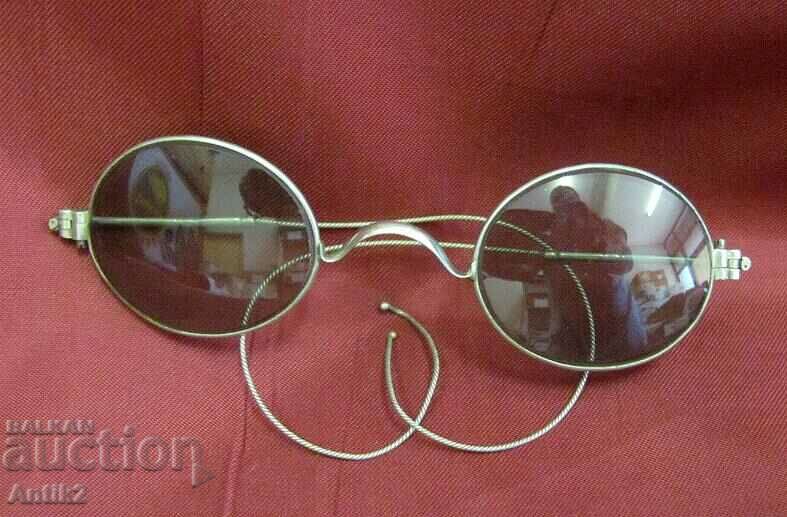 19th century Metal frame glasses