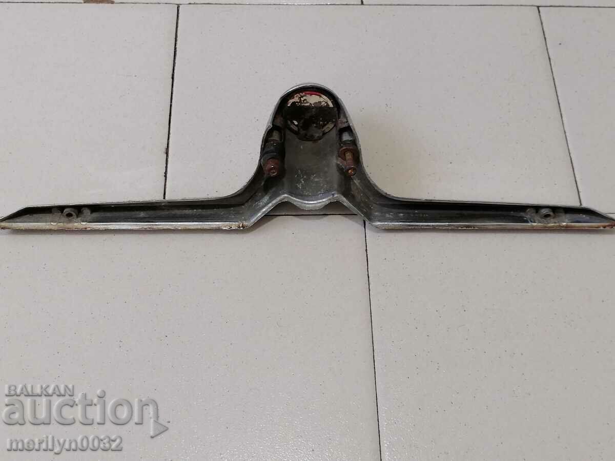 The winged emblem from the hood of a VOLGA Gas car - 6