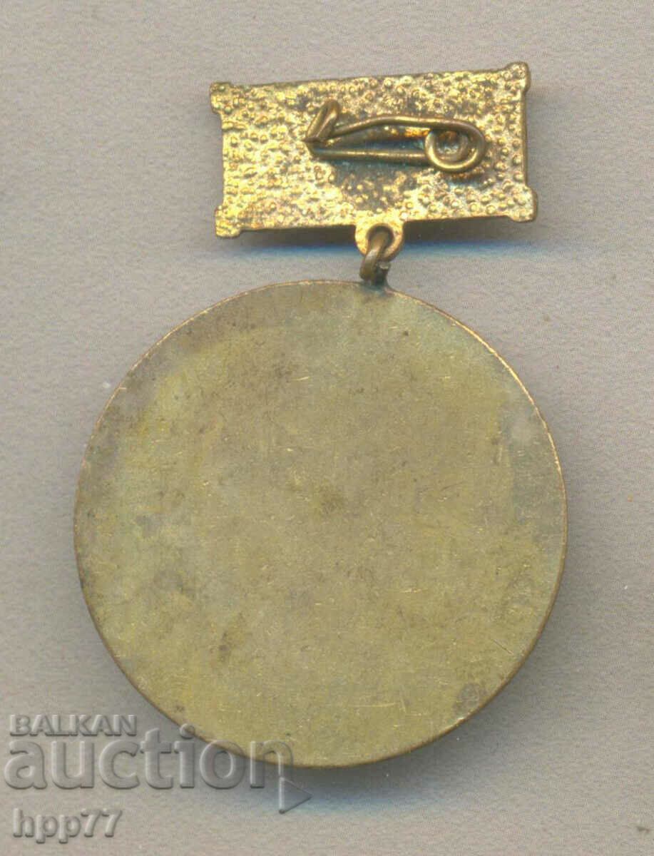 Rare award sign For Worthy Deeds Varna District enamel with price 7.50 BGN | € 3.83