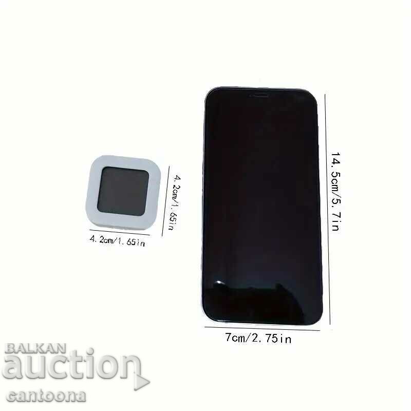 Auction  LCD digital thermometer and hygrometer