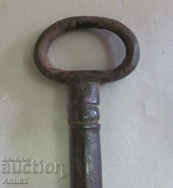 Κλειδί μεγάλης σιδερένιας πύλης του 19ου αιώνα - 5 Κλειδί μεγάλης σιδερένιας πύλης του 19ου αιώνα - 5