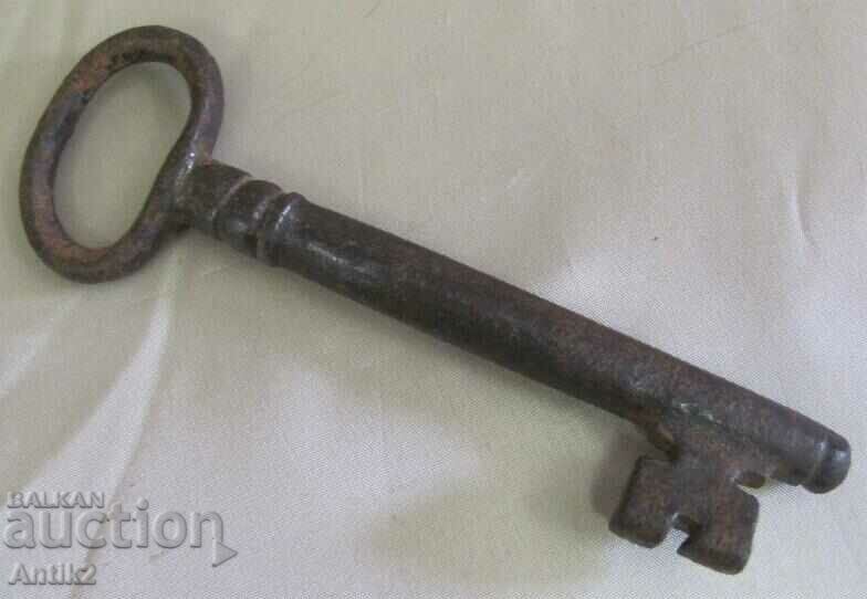Cheie mare de la poartă de fier din secolul al XIX-lea
