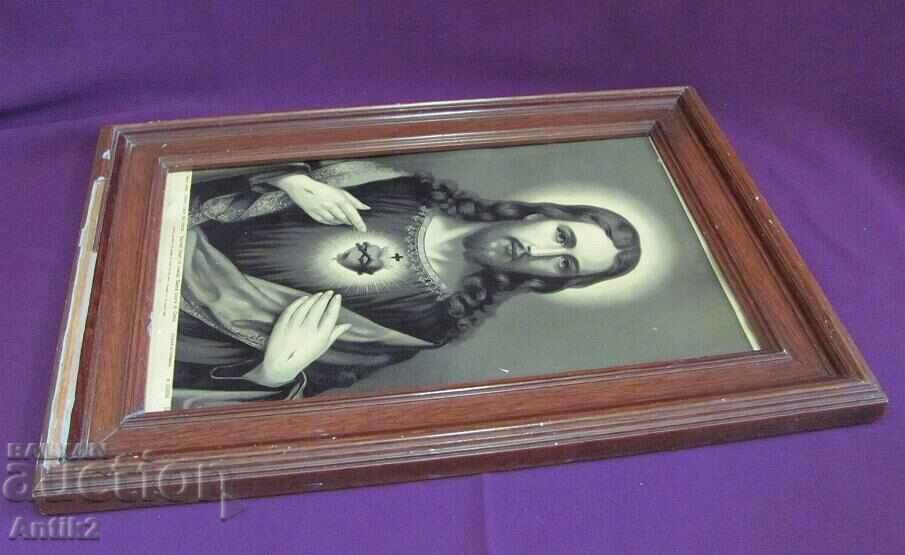 1899 Print Jesus Christ Germany - 6 1899 Print Jesus Christ Germany - 6