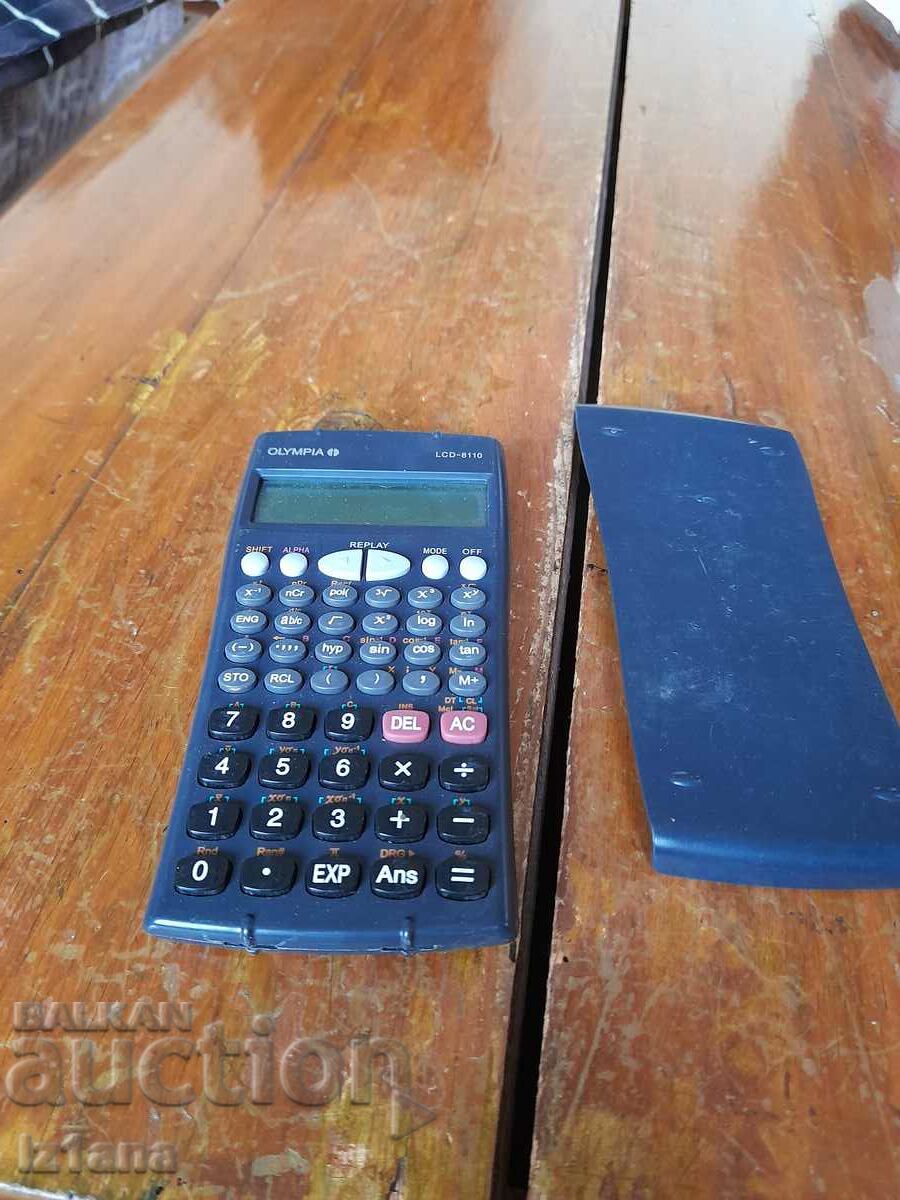 Auction  Old Olympia calculator