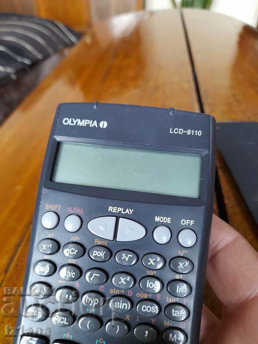 Delivery of Old Olympia calculator