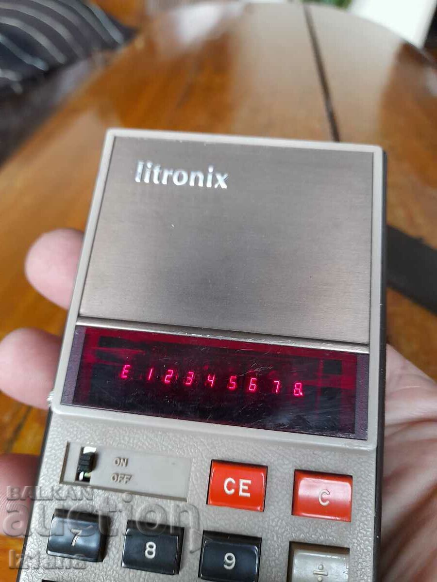 Vechiul calculator Litronix - 7 Vechiul calculator Litronix - 7