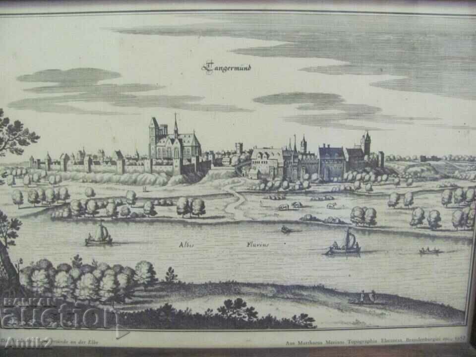 1652 Original Engraving - Brandenburg Germany with price 80.00 BGN | € 40.90 1652 Original Engraving - Brandenburg Germany with price 80.00 BGN | € 40.90
