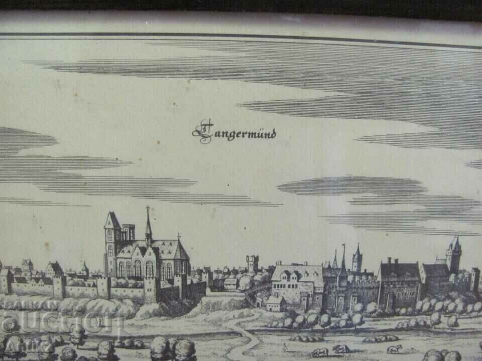 Auction 1652 Original Engraving - Brandenburg Germany Auction 1652 Original Engraving - Brandenburg Germany