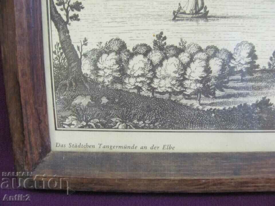 1652 Original Engraving - Brandenburg Germany - 5 1652 Original Engraving - Brandenburg Germany - 5