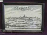 1648 Gravura originală - Schmeinfurt Germania
