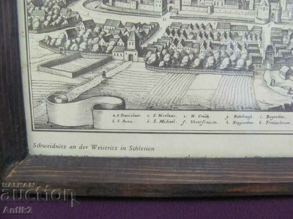 1650 Original Engraving - Silesiae Germany - 5 1650 Original Engraving - Silesiae Germany - 5