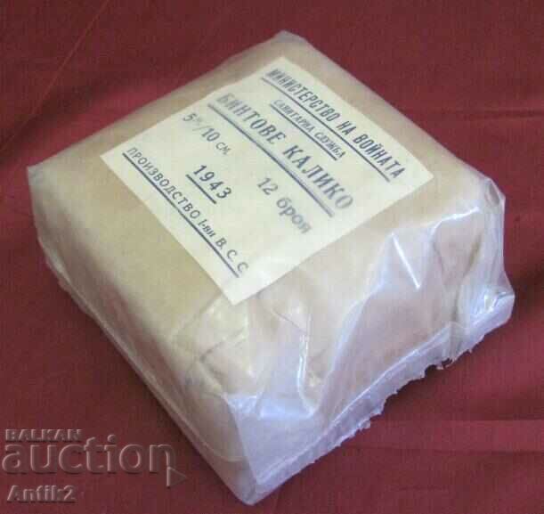 Delivery of WWII Medical Bandages