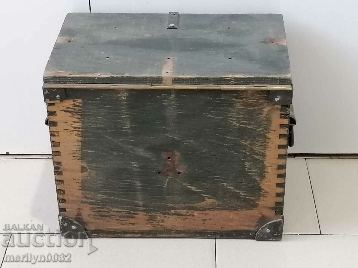 Delivery of Wooden Army Crate WW2 Crate Box Delivery of Wooden Army Crate WW2 Crate Box