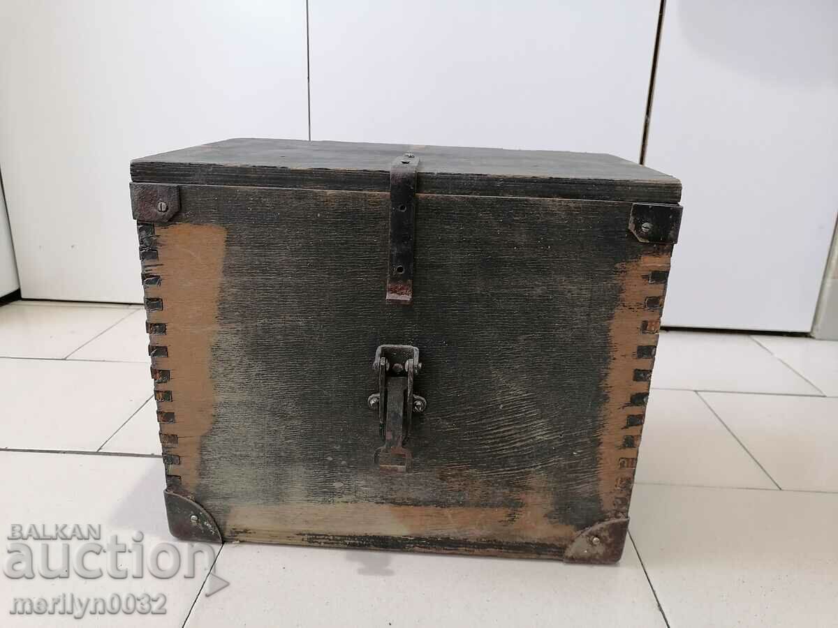 Дървено армейско сандъче Втора световна WW2 сандък, кутия