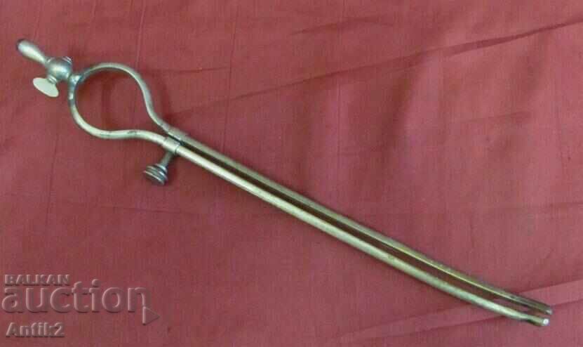 19 век Медицински Инструмент бронзов