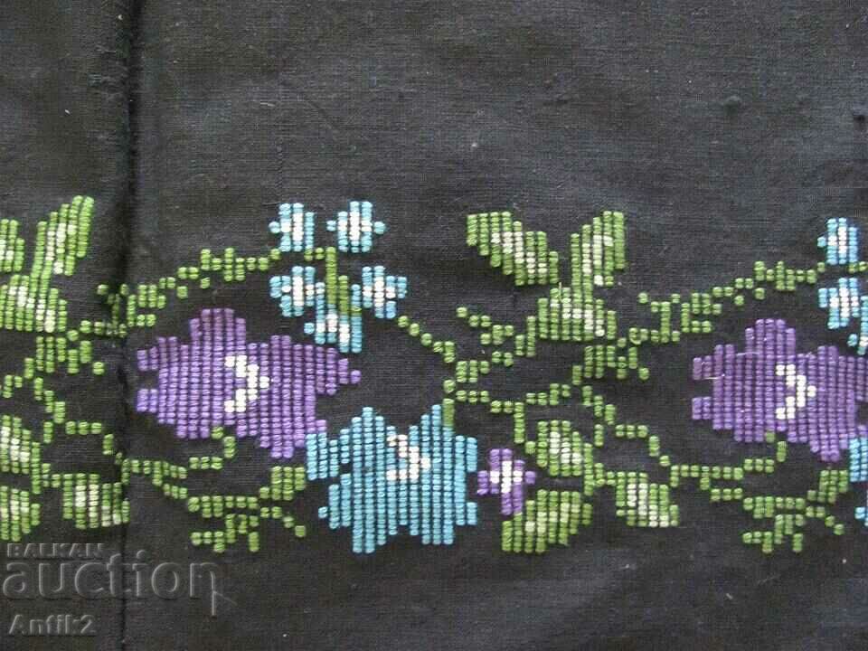 Delivery of 19th Century Folk Art Costume Apron Delivery of 19th Century Folk Art Costume Apron