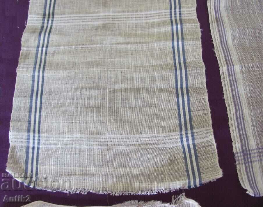 19th century Hand Woven Linen Towels 5 pcs. with price 25.00 BGN | € 12.78 19th century Hand Woven Linen Towels 5 pcs. with price 25.00 BGN | € 12.78