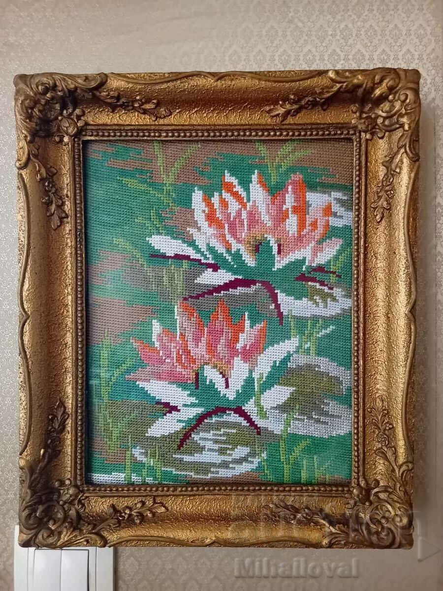 Παράδοση Ταπετσαρία "Νούφαρα"