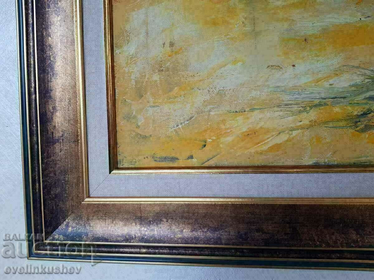 Δημοπρασία Μεγάλη ελαιογραφία «Άμμος και άνεμος» Ι. Πένεφ Δημοπρασία Μεγάλη ελαιογραφία «Άμμος και άνεμος» Ι. Πένεφ