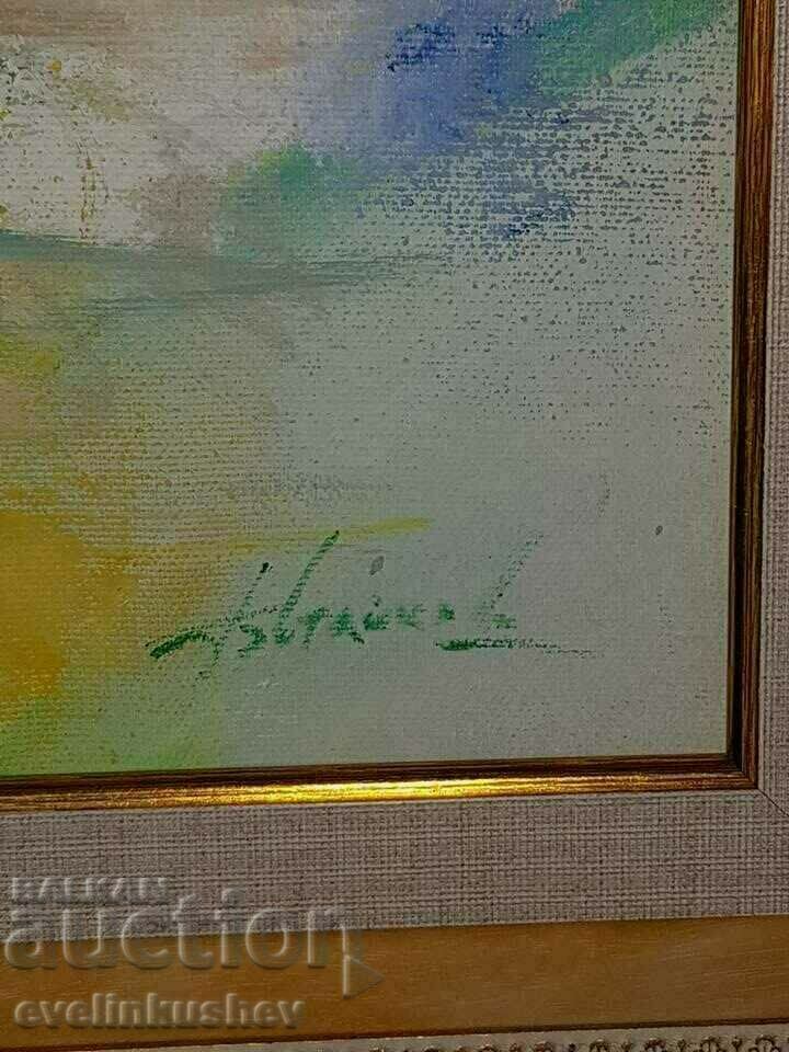 Παράδοση Ελαιογραφία "Μνήμη από το δρόμο" Boris Staykov Παράδοση Ελαιογραφία "Μνήμη από το δρόμο" Boris Staykov