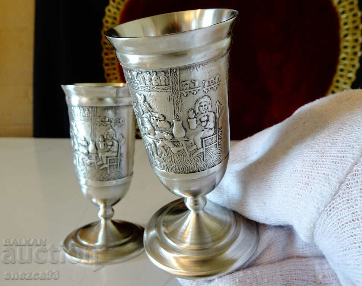 Kalaeni cups 70 ml., wedding, tavern picture with price 58.00 BGN | € 29.65 Kalaeni cups 70 ml., wedding, tavern picture with price 58.00 BGN | € 29.65