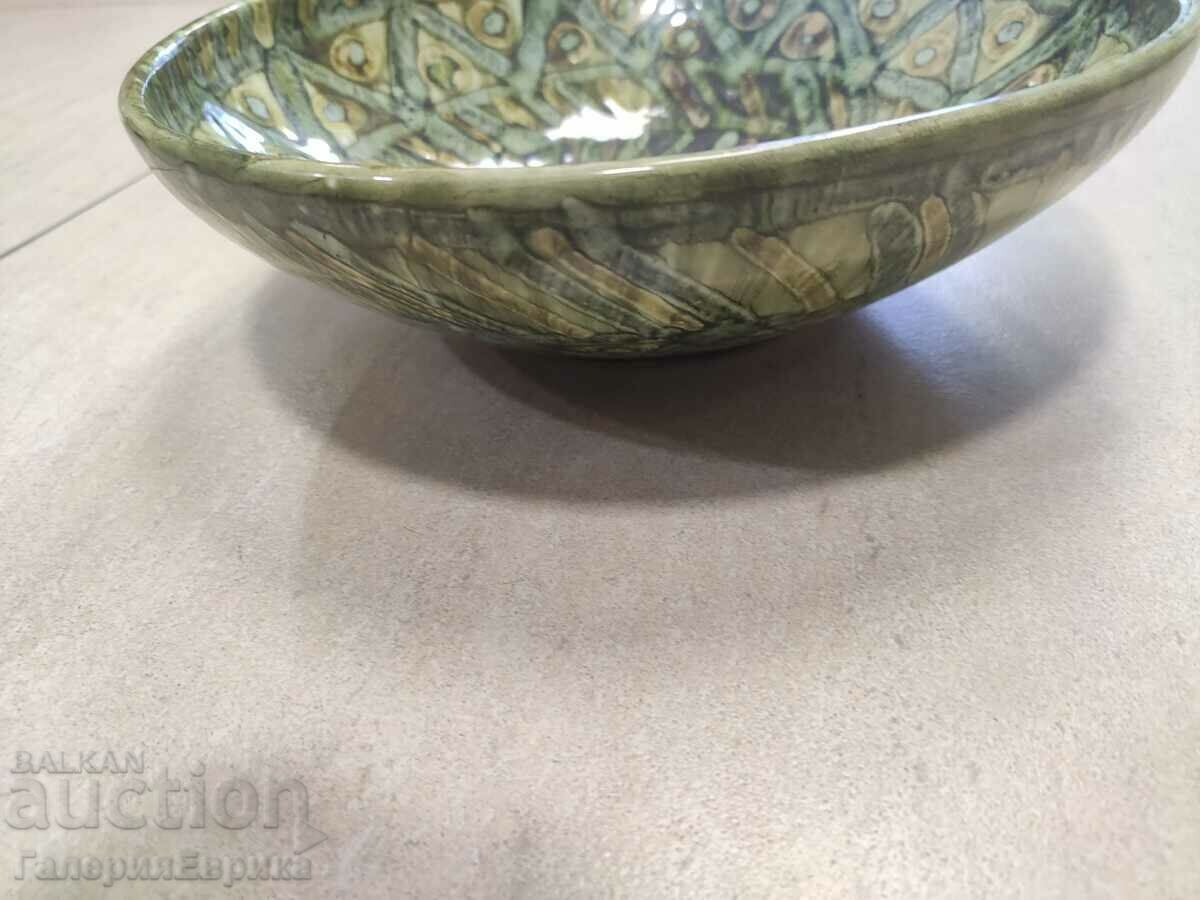 Παράδοση Σήμανση από κεραμική Fructiera από πορσελάνη Παράδοση Σήμανση από κεραμική Fructiera από πορσελάνη