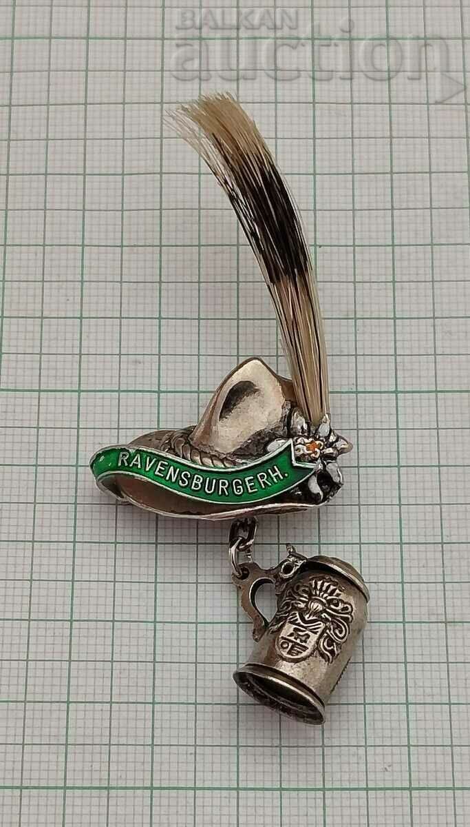 RAVENSBURG TOURISM GERMANY BADGE