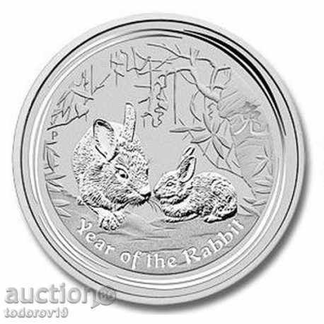 Lunar Year of the Rabbit 2011 1/2 oz Lunar Year of the Rabbit 2011 1/2 oz