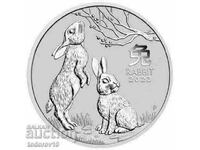 Silver Lunar Year of the Rabbit 2023 1 oz