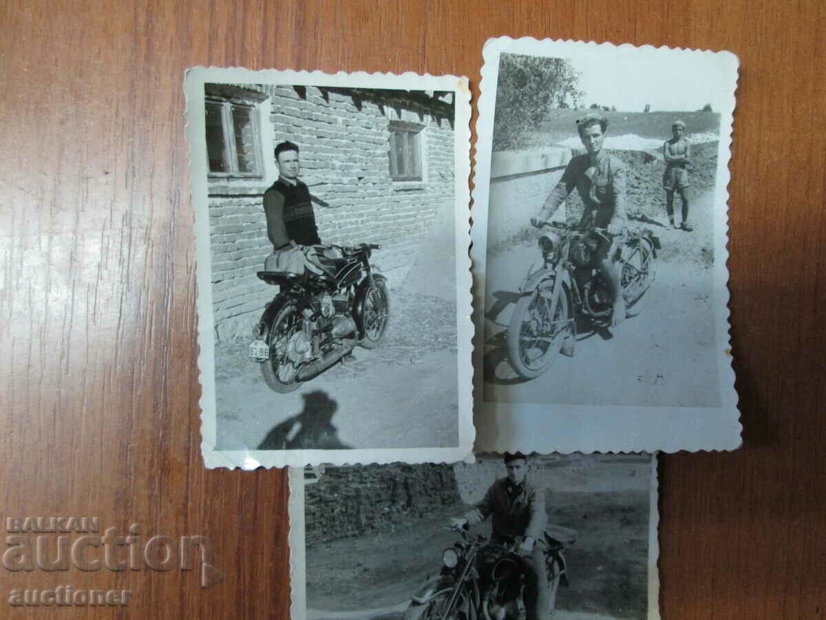 Auction  OLD PICTURES MOTORCYCLE