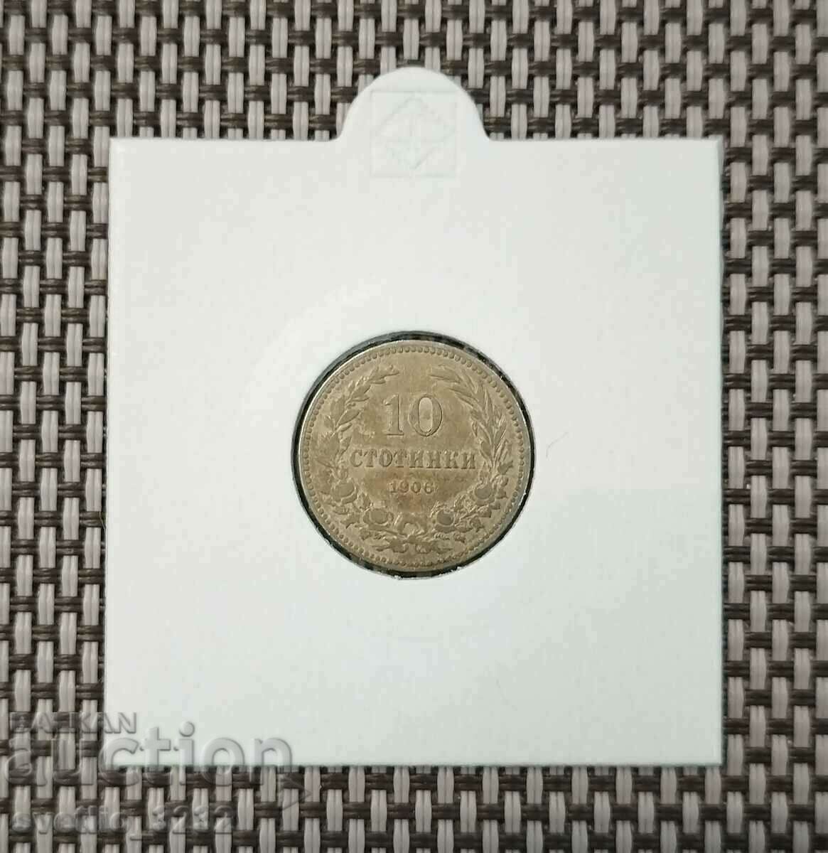 10 cents 1906