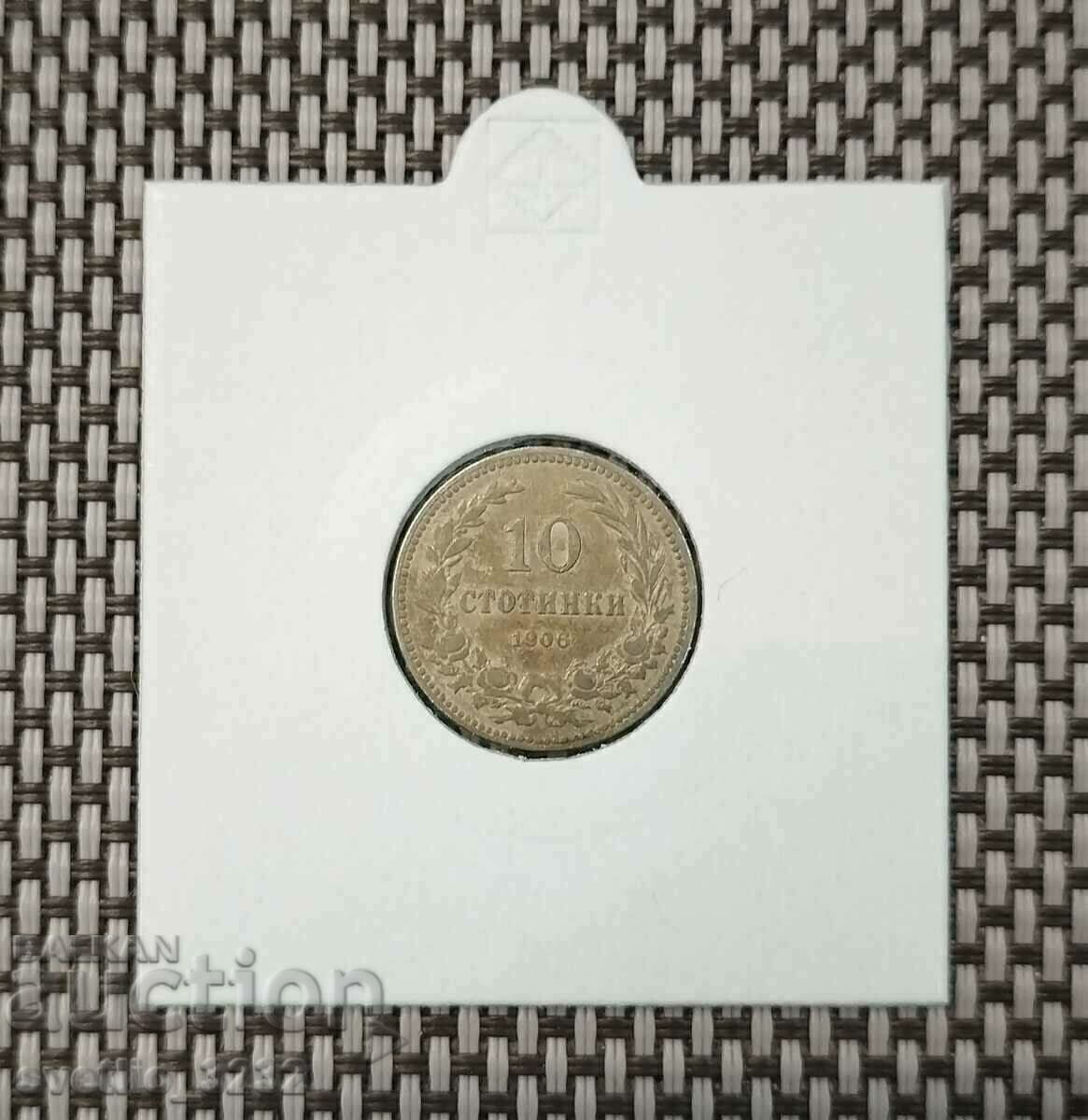 10 cents 1906