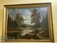 A beautiful old master Western European framed painting