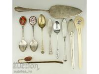LOT Silver Utensils Silver Plated LOT
